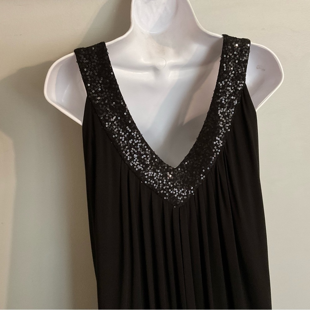 Dress barn sequined neckline tank dress. Size 14 - Picture 5 of 7